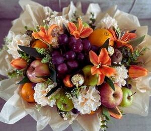 Autumn with Flowers