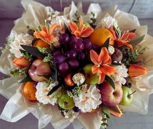 Autumn with Flowers